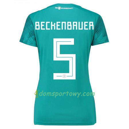 Koszulka Niemcy Beckenbauer 5 Damska Wyjazdowe Koszulki Piłkarskie Mistrzostwa Świata 2018